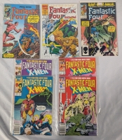 7 Vintage Marvel Fantastic 4 Comics. 3 Special Edition/Giant Sized Annual & 4 Fantastic 4 Vs the X-Men Complete 4 Issue Run. All Comics are Bagged.