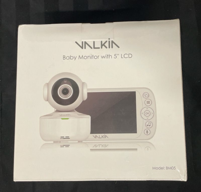New Sealed in Box Valkin Baby Monitor with 5&rdquo;LCD Screen