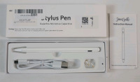 As New - Stylus Pen Superfine Nib Active for iPad 9th & 10th Gen Plus iPad 5/6Gen , White