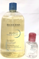 [See Desc] BIODERMA Ultra Nourishing Cleansing Oil & Micellar Water, EXP 02/2026