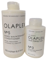 [See Desc] OLAPLEX No. 3 Hair Perfector: Repairs and Strengthens & No. 5 Bond Maintenance Conditioner: Reosurs, Strengthens & Nourishes