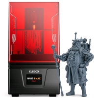 New - ELEGOO Mars 4 MSLA 3D Printer, UV Resin Photocuring Printer w/7-Inch 9K Monochrome LCD, Multiple Print Modes, Printing Size of 153.36x77.76x175 mm&sup3; / 6"x3"x6.89" . Retail $265