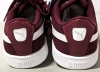 New PUMA Ladies Vikky V2 Sneakers: Burgundy, White, Silver (Size 7.5) - 4
