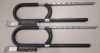 New - Gatekeeper Racks Locking Single Pair - Paddleboard & Surfboard Storage Rack . Galvanized Metal w/Padding . Can hold 16" -33" Wide Boards . Attach to Rack (sold separately) or Bolt to Wall