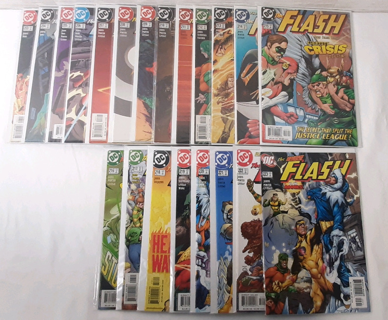 High Grade DC The Flash (2003-05) #203-223 (Consecutive Run)