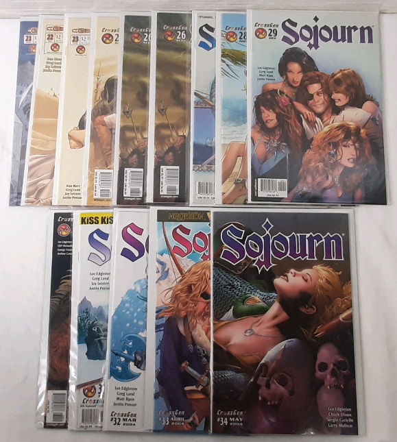 High Grade Crossgen Entertainment Sojourn (2004) #21-34 (Consecutive Run)