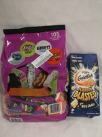 New 105 Snack Size Treats - KitKat, Reese's, Peppermint Patties +