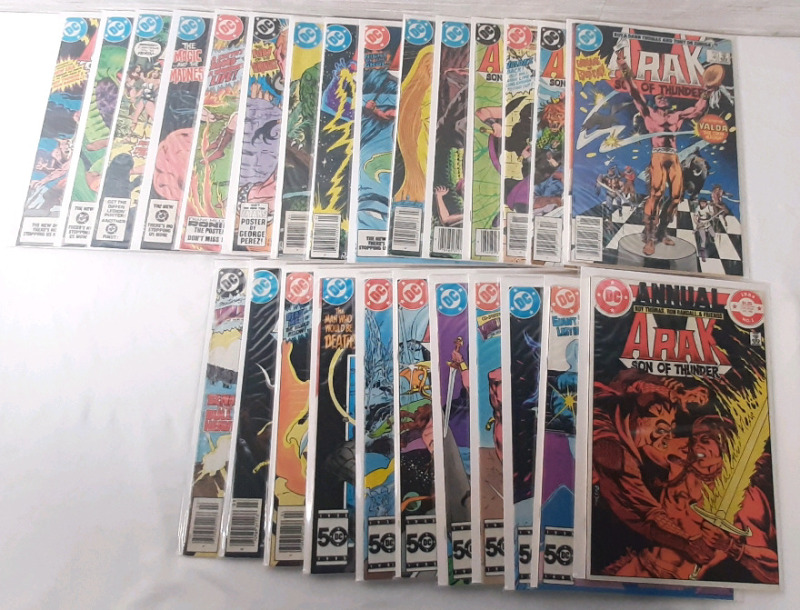 High Grade DC Arak: Son of Thunder (1992) #26-50 | Includes Annual #1