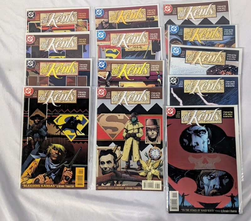 [Complete Run] 13 Vintage DC The Kent's. Issues 1-12 Complete Run with Duplicate Issue 8.