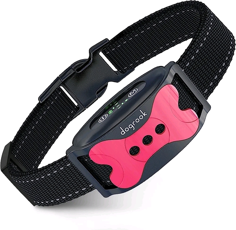 Dogrook Humane No Shock Bark Collar (max 4.5" diameter)