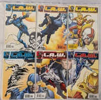 [Complete Run] 6 Vintage DC THe Law: Living Assault Weapons Comics.