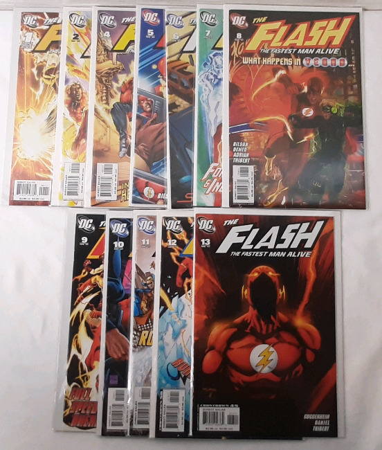 High Grade DC The Flash (2006-07) Complete Comic Series | #3 is Missing From Collection