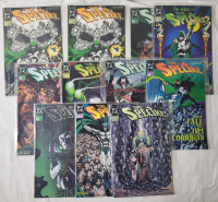 DC Comics (1992-97) The Spectre No.1 - No.10 Consecutive Run , 11 Comics . All in Fine or Better Ungraded Condition . Two (2) Glow-in-the-dark Issue #1 .