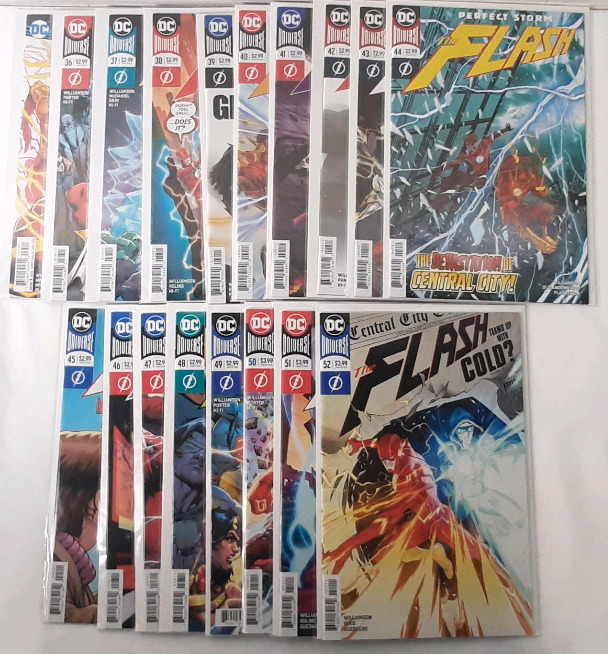 High Grade DC The Flash (2018-19) Comics, Issues #35-52 (Consecutive Run)