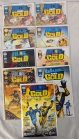 9 DC Blue & Gold Comics. Complete Limited Series with Extra Signed Issue #1. Signed Issue 1/50.