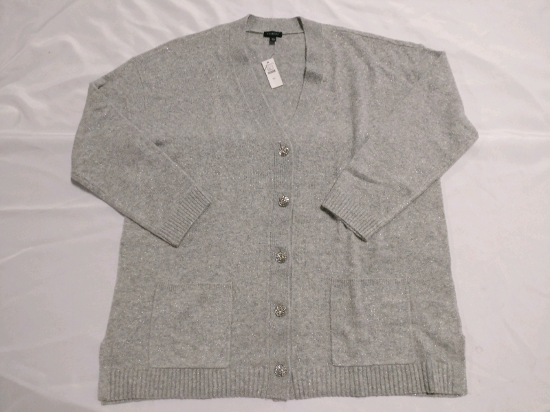 New Talbots Jewel Button Women's Cardigan - XL