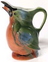 Vintage 1940s Germany Kingfisher Creamer, 4.75" Tall, No Chips or Cracks