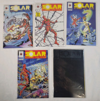 Valiant Comics (1991-) SOLAR Man of the Atom No.6-No.10 , Consecutive Run , 5 Comics . All Comics in Very Fine Ungraded Condition .