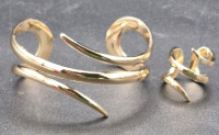 New Gorgeous Bracelet 2.5" Wide & sz 7 Ring Set