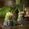New Cocktail Kingdom Shannon Mustipher Collection M.B. Volcano Tiki Mug, Holds 473ml