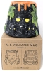New Cocktail Kingdom Shannon Mustipher Collection M.B. Volcano Tiki Mug, Holds 473ml - 2