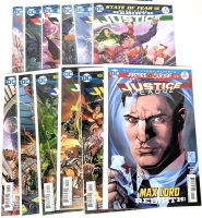 [Full Run, Part 1/3] DC Universe Rebirth : JUSTICE LEAGUE, Issues #1 -13 Direct Sales, All Bagged & Boarded