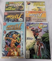 6 Vintage DC Impulse Comics. Including 1 Million, Impulse Plus # 1 and More.