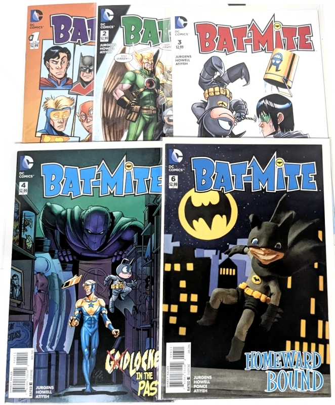 DC Comics Direct Sale BAT-MITE, Issues #1-4 + 6, All Bagged & Boarded