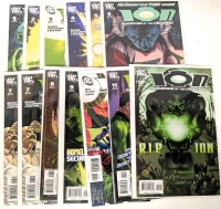 [Full Run] DC Comics ION : GUARDIAN OF THE UNIVERSE Green Lantern Direct Sale Comics 1-12 + Extra Copy #7, All Bagged & Boarded