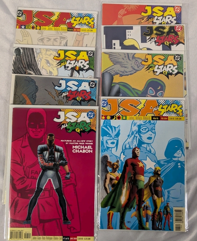[Full Run] 8 Vintage Justice Society of America All Stars Full Run.