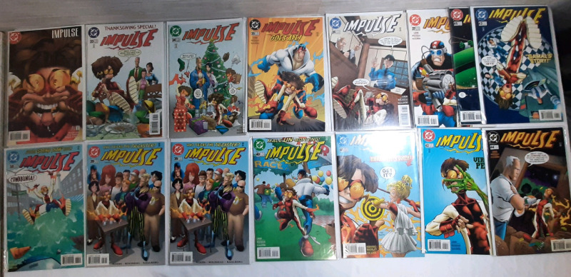 High Grade DC Impulse (1998) Comics, Issues #32-45, Includes #39 Duplicate (Consecutive Run)