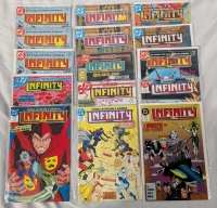 15 Vintage DC Infinity Inc Comics. Includes First Published Art by Todd McFarlane (Creator of Spawn) and Fist Todd McFarlane Cover.