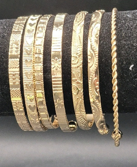 7 New Bangle Cuffs - Fun Designs