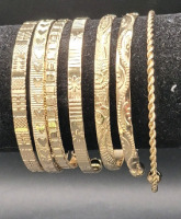 7 New Bangle Cuffs - Fun Designs