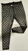 New Sz 3XL Ladies Beach/Lounge/Lingerie Pants | Mesh with Hearts