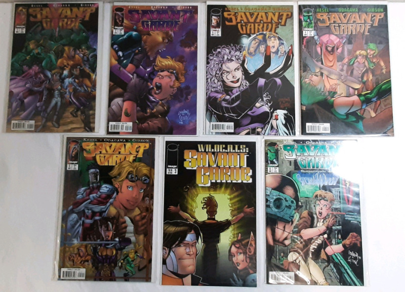 High Grade Image Savant Garde (1997) Comics, Issues #1-6, Includes #3 Fan Edition (Consecutive Run)