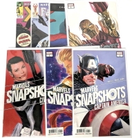 7 MARVEL Snapshots One-Shot Comics, All Bagged & Boarded