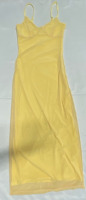 New Sz Medium Ladies Full Length Sun Dress | Mesh Overlay | Polyester