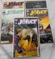 5 DC The Joker: The Man Who Stopped Laughing Comics. Issues 1-5. #4 has Varient Cover.