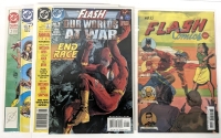4 Vintage DC Comics THE FKASH Annuals : #1 1989, #1 1990, #1 1998, #1 2001 + No.22 Reprint with Holographic Lenticular Cover, All Bagged & Boarded