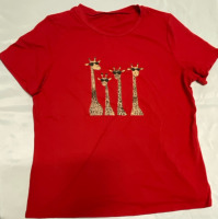 New Sz XXL Ladies Graphic T-shirt | Giraffes in Shades&hellip;Cool!
