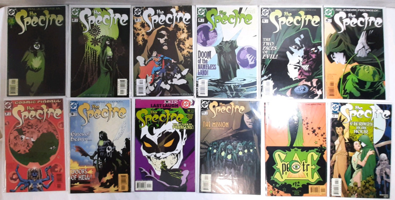 High Grade DC The Spectre (2001) Comics, Issues #1-7, #9-13