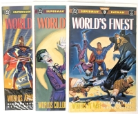 [Full 1990 Run] DC Comics WORLD'S FINEST : Superman &times; Batman, Issues #1-3, All Bagged & Boarded