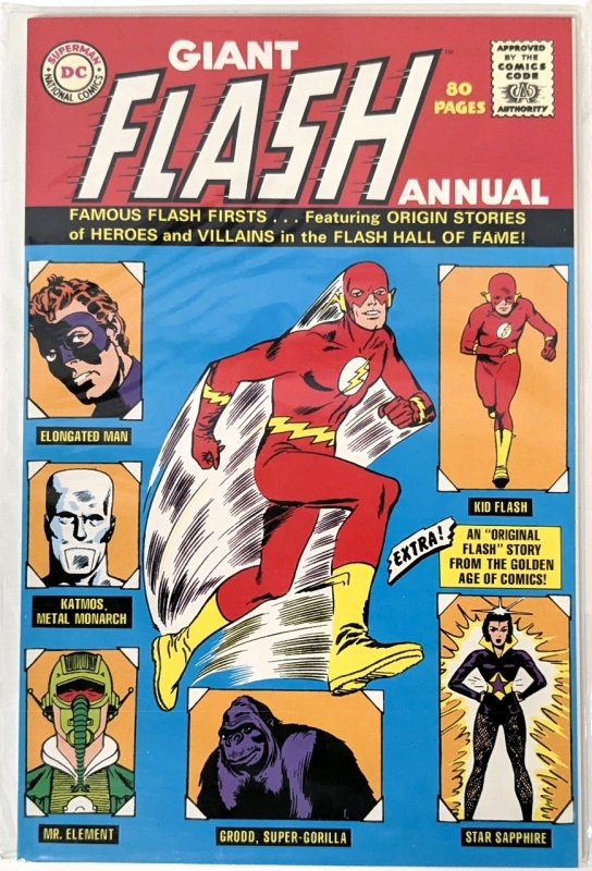 DC Comics GIANT FLASN ANNUAL - 80 Pages, Bagged & Boarded