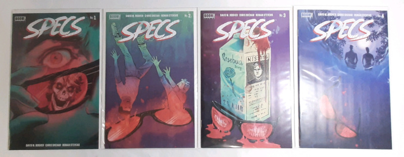 High Grade Boom Studios Specs (2022) Comics, Issues #1-4 (Complete Run)
