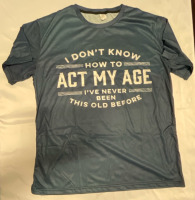 New Sz Large Unisex Graphic T-shirt