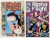 9 Vintage MARVEL Comics ALPHA FLIGHT Key Issues : 1, 2, 11, 18, 40, 52, 87, 89, 90 - Some Bagged, Some Bagged & Boarded - 4