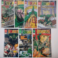 DC Comics (1991) RAGMAN No.1 - No.7 . Consecutive Run , Missing #8 for complete set. High Grade .