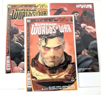 DC Future State : SUPERMAN: Worlds of War, Issues 1 (+ Variant Cover) & 2, 3 Comics Total All Bagged & Boarded