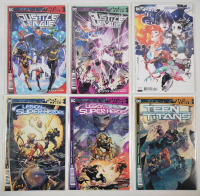 DC Comics Future State : Justice League #1-#2 , Teen Titans #1-#2 & Legion of Super-Heros #1-#2 . All High Grade